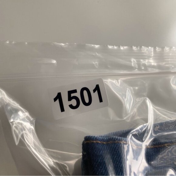 GAP 2024 High Rise Stride Wide-Leg Jeans Woman 31/12 Dark Wash Cropped RAW HEM - Picture 16 of 16